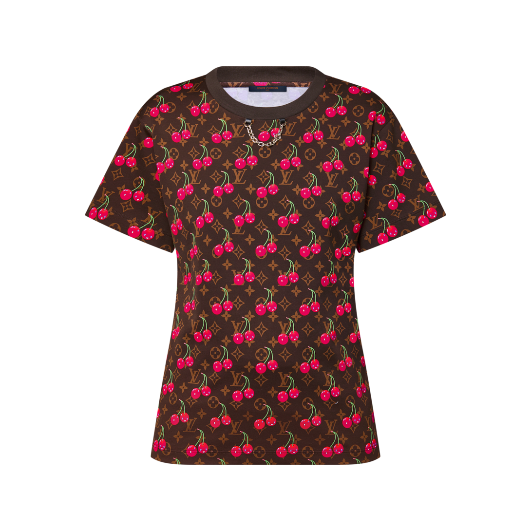 LV x TM Camiseta com Cerejas - Ready-to-Wear | LOUIS VUITTON ®